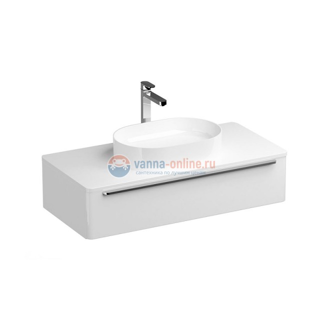 Тумба под раковину Ravak SUD 260.01 1100, X000001082, 110 см со столешницей, белая