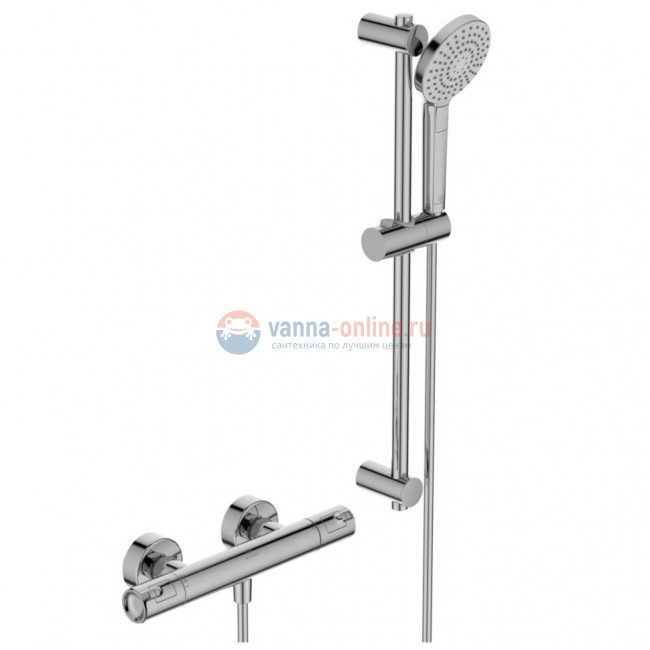 Настенный термостатический смеситель для душа Ideal Standard Ceratherm T50 A7217AA Настенный термостатический смеситель для душа Ideal Standard Ceratherm T50 A7217AA
