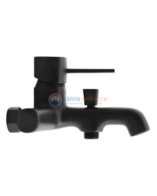 Смеситель Orange Karl M05-100b для ванны и душа, черный Смеситель Orange Karl M05-100b для ванны и душа, черный