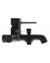 Смеситель Orange Karl M05-100b для ванны и душа, черный Смеситель Orange Karl M05-100b для ванны и душа, черный