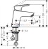 Смеситель Hansgrohe Logis 71074000 для раковины