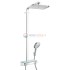 Душевая система Hansgrohe Raindance Select E 360 1jet ST Showerpipe 27288000, хром Душевая система Hansgrohe Raindance Select E 360 1jet ST Showerpipe 27288000, хром