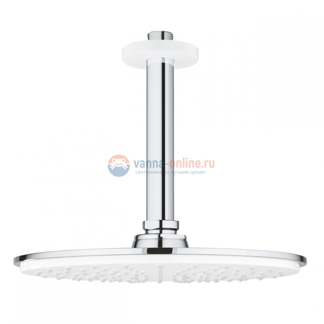 Верхний душ Grohe Rainshower Cosmopolitan 210 26053LS0, 1 режим струи, хром/белый