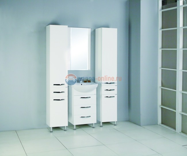 Тумба под раковину Акватон АРИЯ 50 Н, 1A140201AA950, черный глянец Тумба под раковину Акватон АРИЯ 50 Н, 1A140201AA950, черный глянец