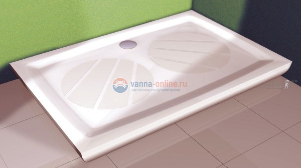 Поддон Ravak Galaxy Gigant Pro-120 x 80, 120 x 80 x 3 см, из искусственного камня