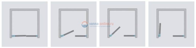 Душевая дверь Radaway Carena DWJ 110-195 см 34333-01-01N Душевая дверь Radaway Carena DWJ 110-195 см 34333-01-01N