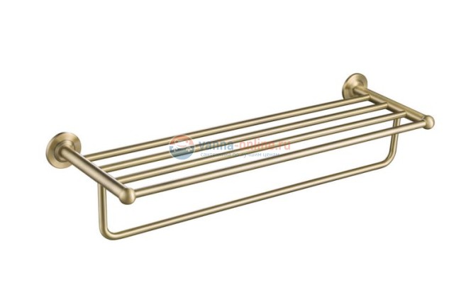 Полка для полотенец Timo Nelson 160058/02 antique, бронза, 60 см