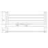 Полка для полотенец WasserKRAFT Leine 5011WHITE