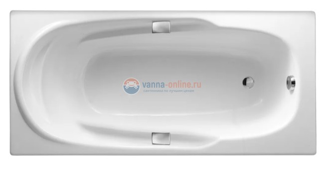 Чугунная ванна Jacob Delafon Adagio E2910-00 170x80