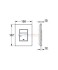 Накладная панель Grohe Skate Cosmopolitan 38732 000, хром
