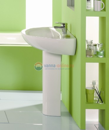 Раковина Jacob Delafon Patio E4158 55*45 см E4158NG-00