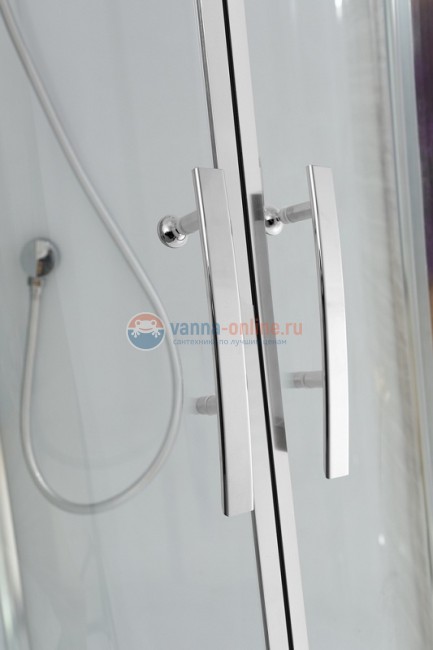 Душевая кабина Black&White Galaxy G5501 1000, 100 x 100 см, гидромассажная