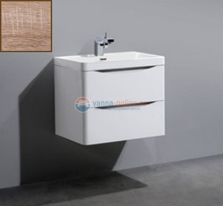Тумба с раковиной BelBagno ANCONA-N-600-2C-SO-WO, цвет Rovere Bianco Тумба с раковиной BelBagno ANCONA-N-600-2C-SO-WO, цвет Rovere Bianco