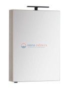 Зеркало-шкаф Aquanet Алвита 70 00183246, цвет ясень коимбра