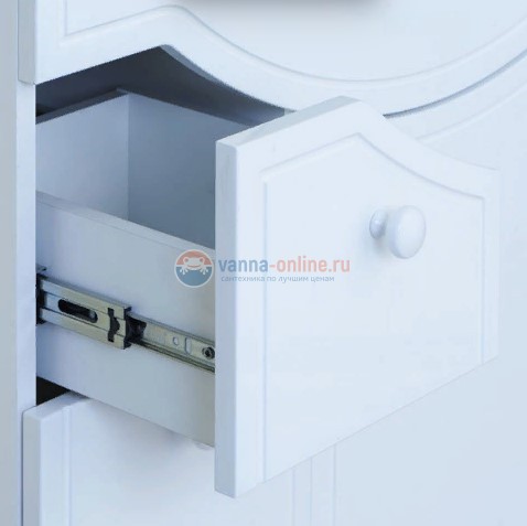 Тумба под раковину Акватон Элен 85 1A218701EN010, цвет - белый