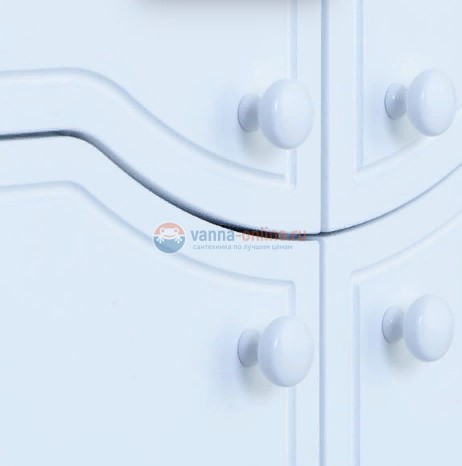 Тумба под раковину Акватон Элен 85 1A218701EN010, цвет - белый