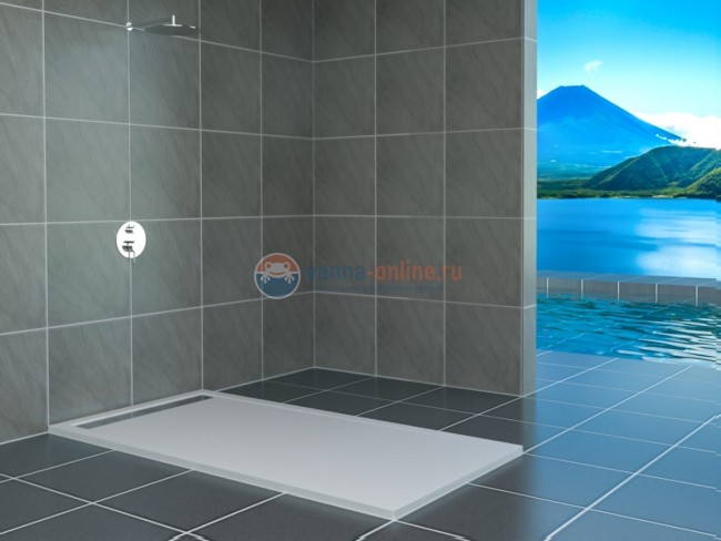 Душевой поддон RGW STМ-158W 14202815-01 80 x 150 см, искусственный камень, прямоугольный, цвет белый Душевой поддон RGW STМ-158W 14202815-01 80 x 150 см, искусственный камень, прямоугольный, цвет белый
