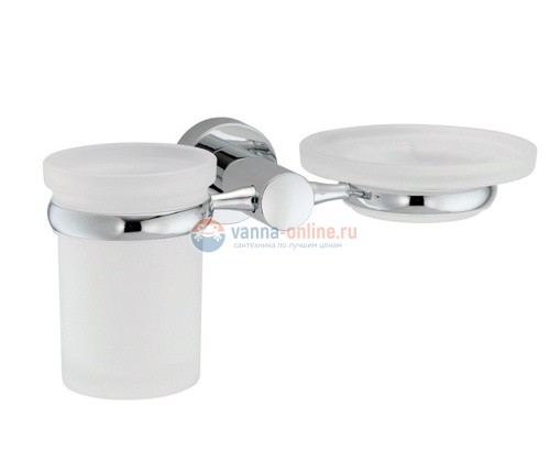 Держатель стакана и мыльницы WasserKRAFT Donau 9426