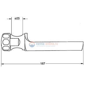 Мыльница Grohe Relexa 28856000 для штанги, хром (запасная часть) Мыльница Grohe Relexa 28856000 для штанги, хром (запасная часть)