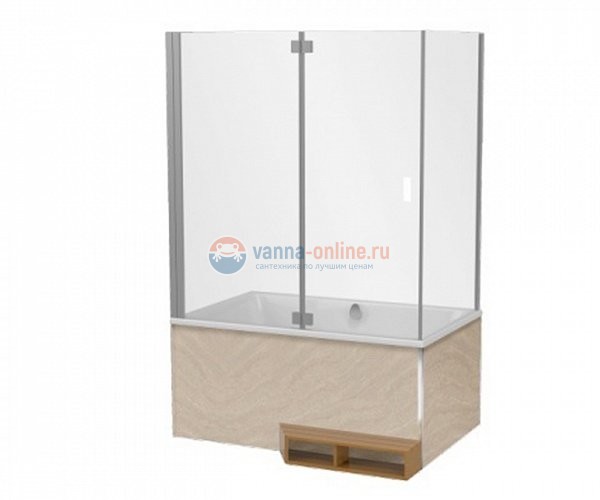 Шторка для ванны Jacob Delafon Capsule E6D127-GA