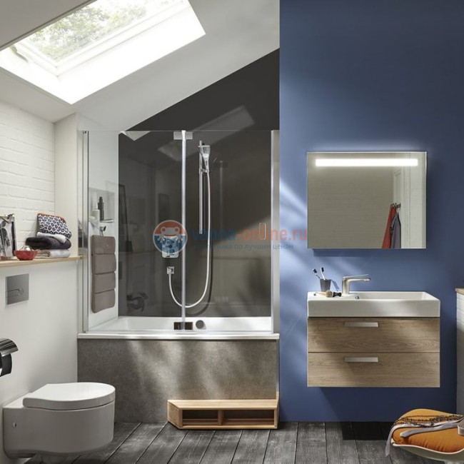 Шторка для ванны Jacob Delafon Capsule E6D127-GA