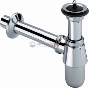 Сифон для раковины Viega Eleganta V2 366681 с выпуском, хром, Ø32