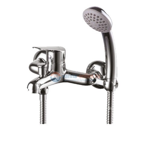 Смеситель Lemark Partner LM6552C для ванны и душа с монолитным изливом Смеситель Lemark Partner LM6552C для ванны и душа с монолитным изливом