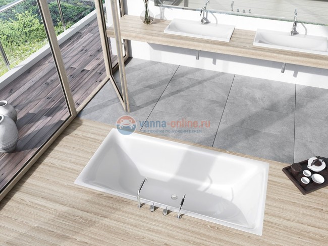 Ванна Kaldewei Silenio Мод. 676 180х80 см Ванна Kaldewei Silenio Мод. 676 180х80 см