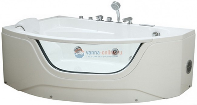 Ванна гидромассажная акриловая Black&White Galaxy GB5008 L/R, 160 х 100 см, белая Ванна гидромассажная акриловая Black&White Galaxy GB5008 L/R, 160 х 100 см, белая
