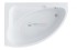 Акриловая ванна Santek Гоа 150-100 1.WH11.2.032/3 с монтажным комплектом 1WH112428