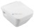 Унитаз подвесной Villeroy&Boch Architectura 5685 HR01 alpin, безободковый, крышка микролифт  (5685 HR01)