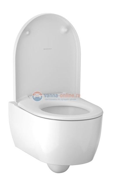 Инсталляция Geberit с безободковым унитазом Geberit iCon 500.362.00.I, сиденье микролифт, комплект Инсталляция Geberit с безободковым унитазом Geberit iCon 500.362.00.I, сиденье микролифт, комплект