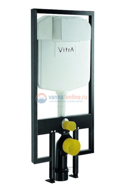Инсталляция Vitra с унитазом Vitra Zentrum 9012B003-7206, сиденье микролифт, комплект
