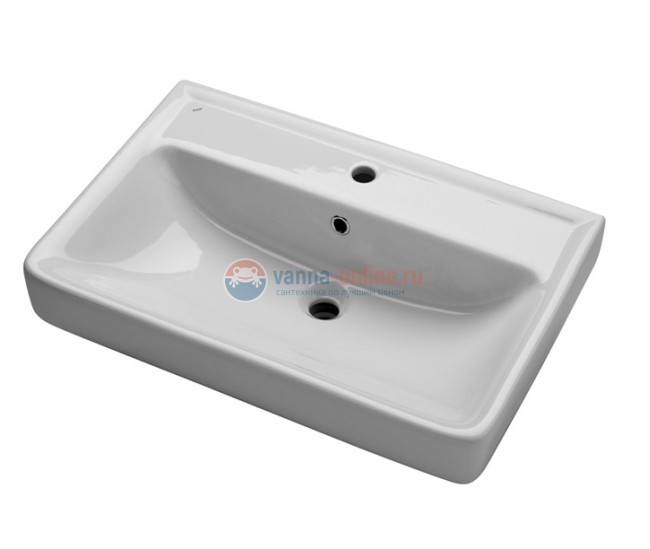 Тумба с раковиной Iddis Carlow CAR70W2i95K 70 см напольная, белая/светлое дерево Тумба с раковиной Iddis Carlow CAR70W2i95K 70 см напольная, белая/светлое дерево