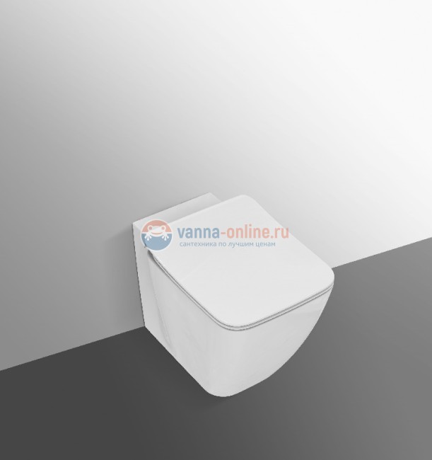 Напольный пристенный унитаз соло Ideal Standard STRADA II AquaBlade® T359801
