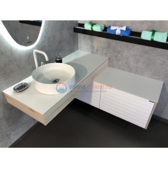 Зеркало Comfortу Олеандр-70 с LED-подсветкой