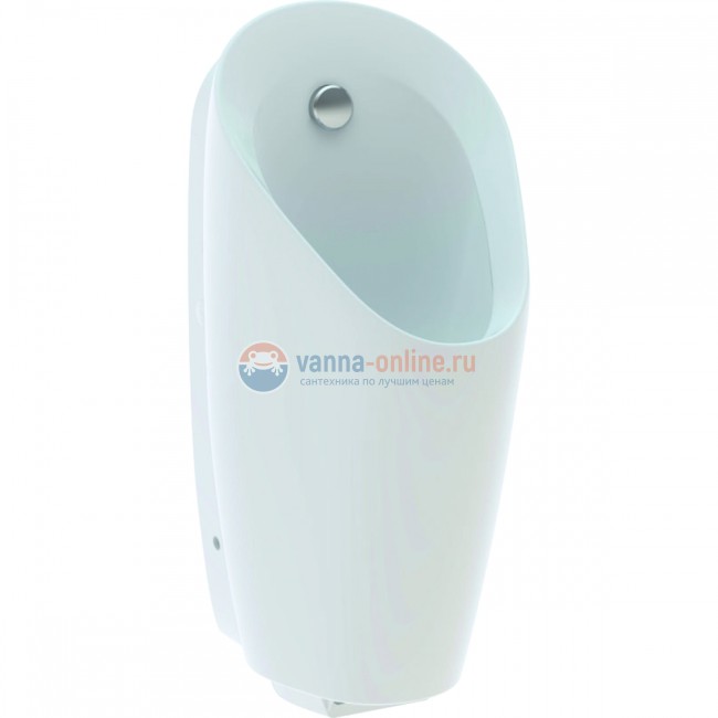 Писсуар Geberit Preda 116.073.00.1, со встроенным управлением, питание от батарей Писсуар Geberit Preda 116.073.00.1, со встроенным управлением, питание от батарей