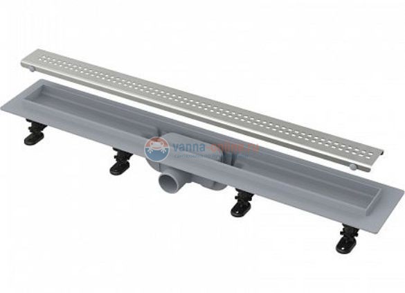 Душевой трап AlcaPlast 550 APZ9-550M Simple с решеткой и опорами Душевой трап AlcaPlast 550 APZ9-550M Simple с решеткой и опорами