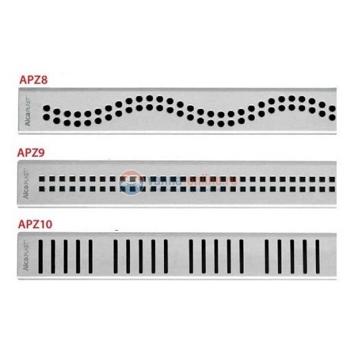 Душевой трап AlcaPlast 550 APZ9-550M Simple с решеткой и опорами Душевой трап AlcaPlast 550 APZ9-550M Simple с решеткой и опорами