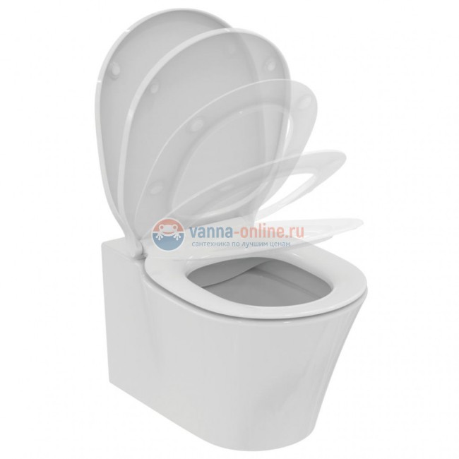 Подвесной унитаз Ideal Standard CONNECT AIR Rimless+ E228801
