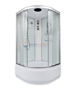 Душевая кабина Deto Em EM4590 эл 90 x 90 см, с крышей, с электрикой