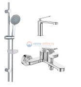 Комплект смесителей Agger Beauty A2631100, хром