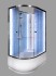 Душевая кабина Deto Em EM4511 L/R N LED гм 110 x 80 см, без крыши, с Led подсветкой, с гидромассажем