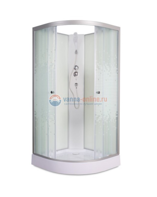 Душевая кабина Deto L 908 N 80 x 80 см, без крыши, стандартная