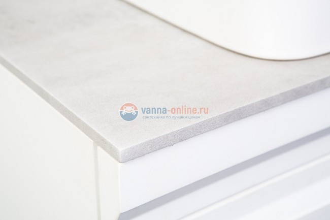 Тумба с раковиной Orange Modi 75 см, подвесная, цвет - белый софт Тумба с раковиной Orange Modi 75 см, подвесная, цвет - белый софт