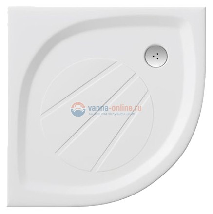 Поддон Ravak Galaxy Elipso Pro-100, 100 x 100 x 3 см, R 500, из искусственного камня