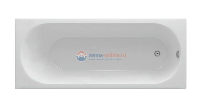 Ванна акриловая Акватек Оберон 180 х 80 см
