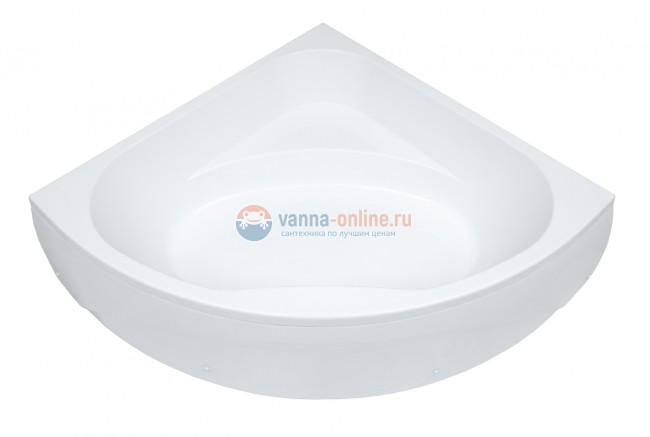 Ванна акриловая Aquanet Vista 150 x 150 см 254389, с каркасом, белая