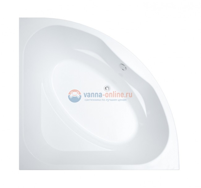 Ванна акриловая Aquanet Vista 150 x 150 см 254389, с каркасом, белая