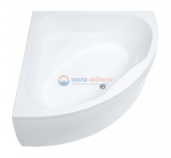 Ванна акриловая Aquanet Vista 150 x 150 см 254389, с каркасом, белая